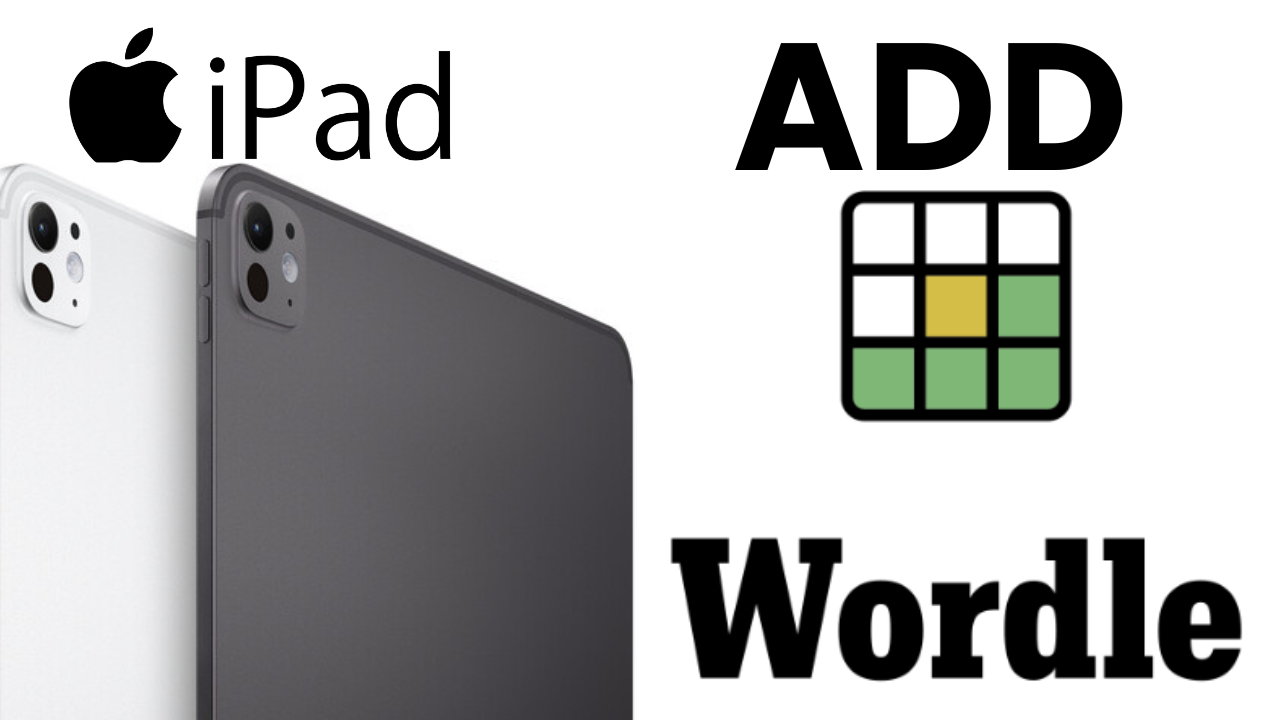 How To Add Wordle Icon To Your iPad Home Screen - WebPro Education