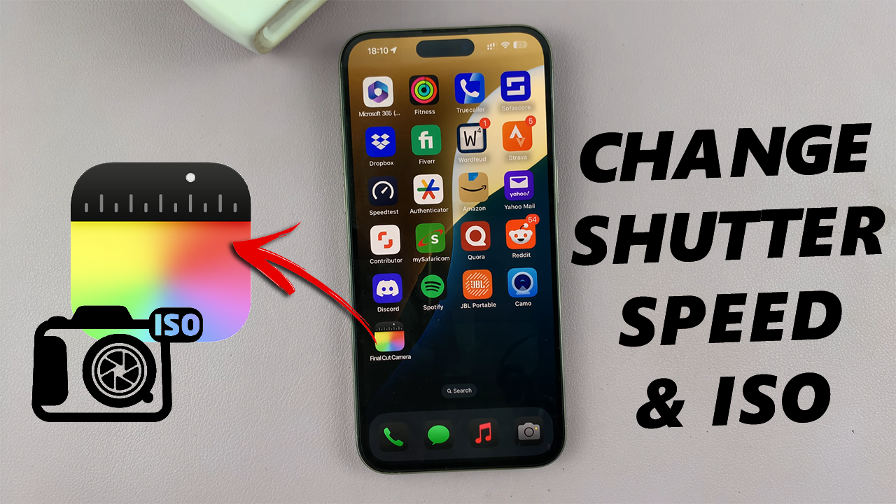 Camera App Shutter Message How To Adjust Shutter Speed & ISO In Final Cut Camera App