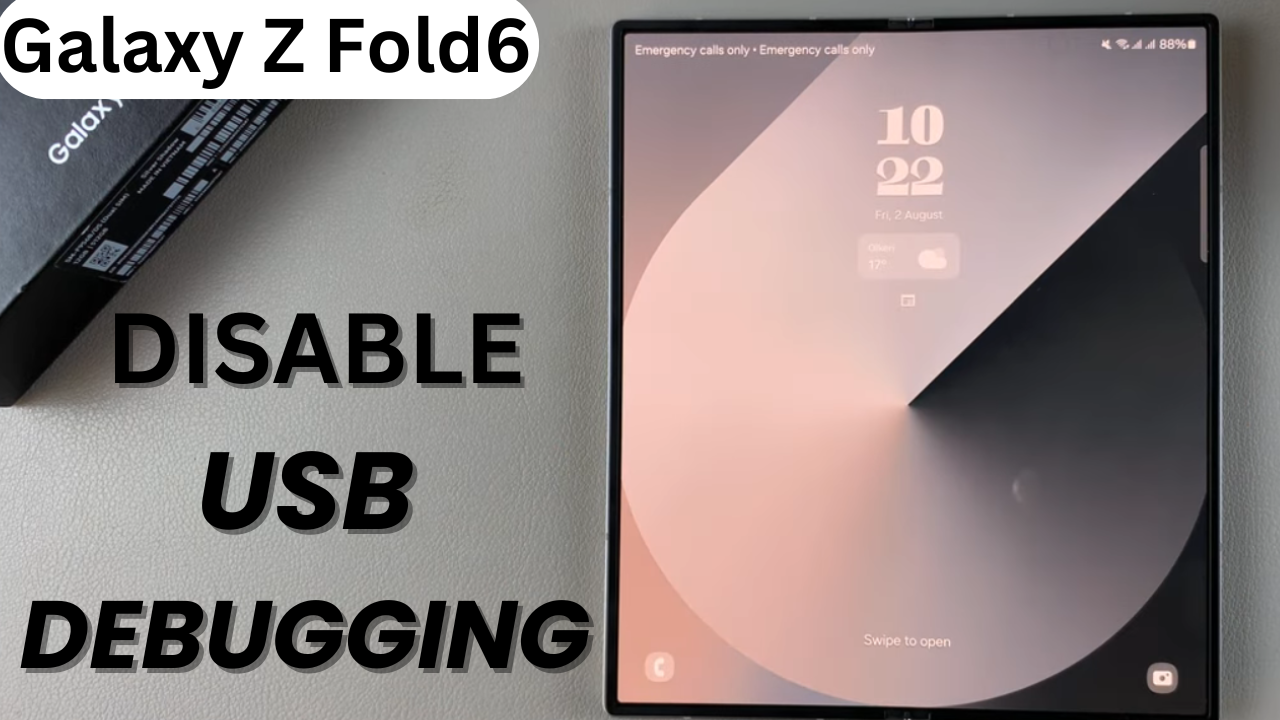 How To Disable USB Debugging On Samsung Galaxy Z Fold 6 - WebPro Education