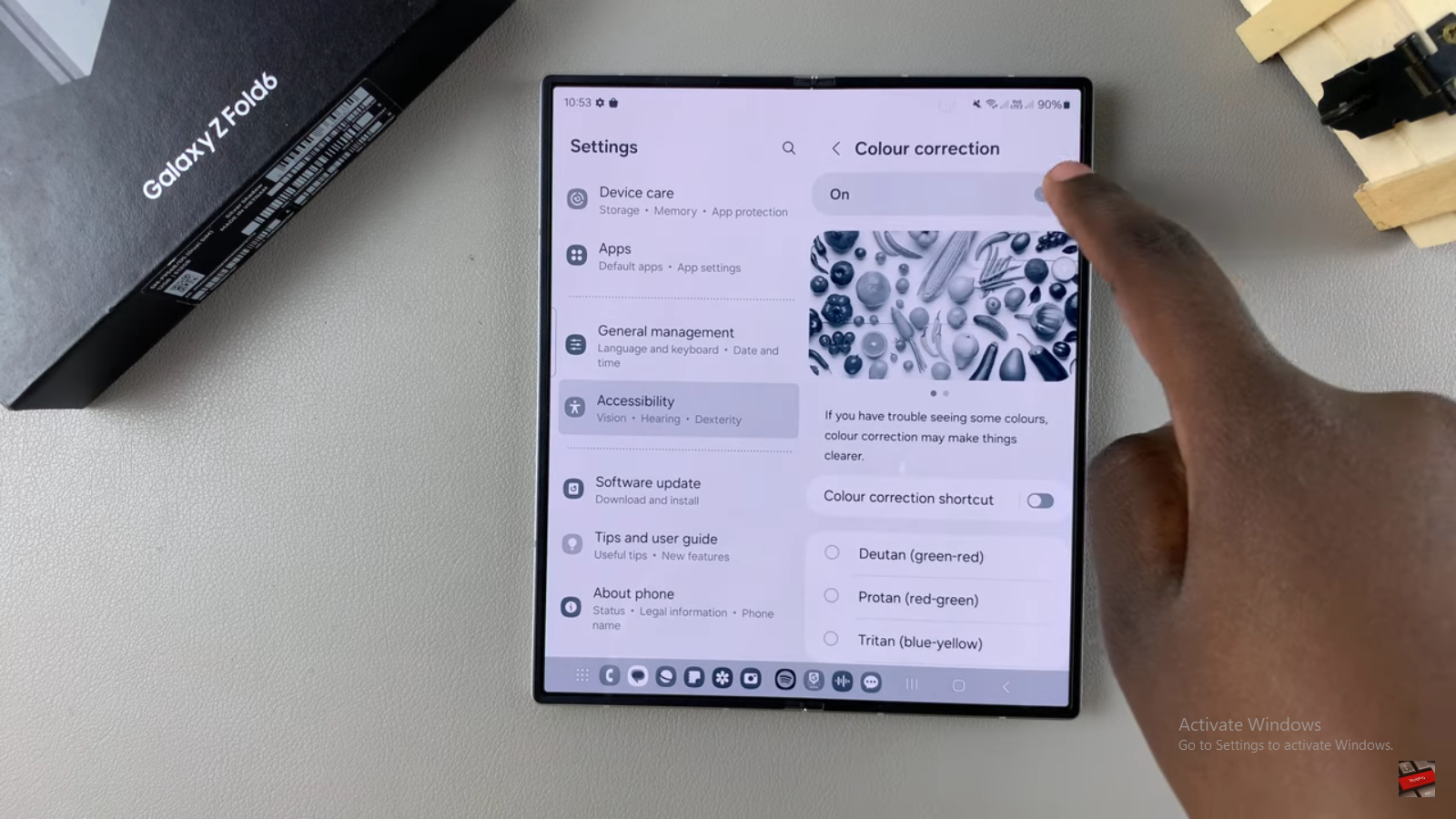 How To Fix Screen Color On Samsung Galaxy Z Fold 6 - WebPro Education