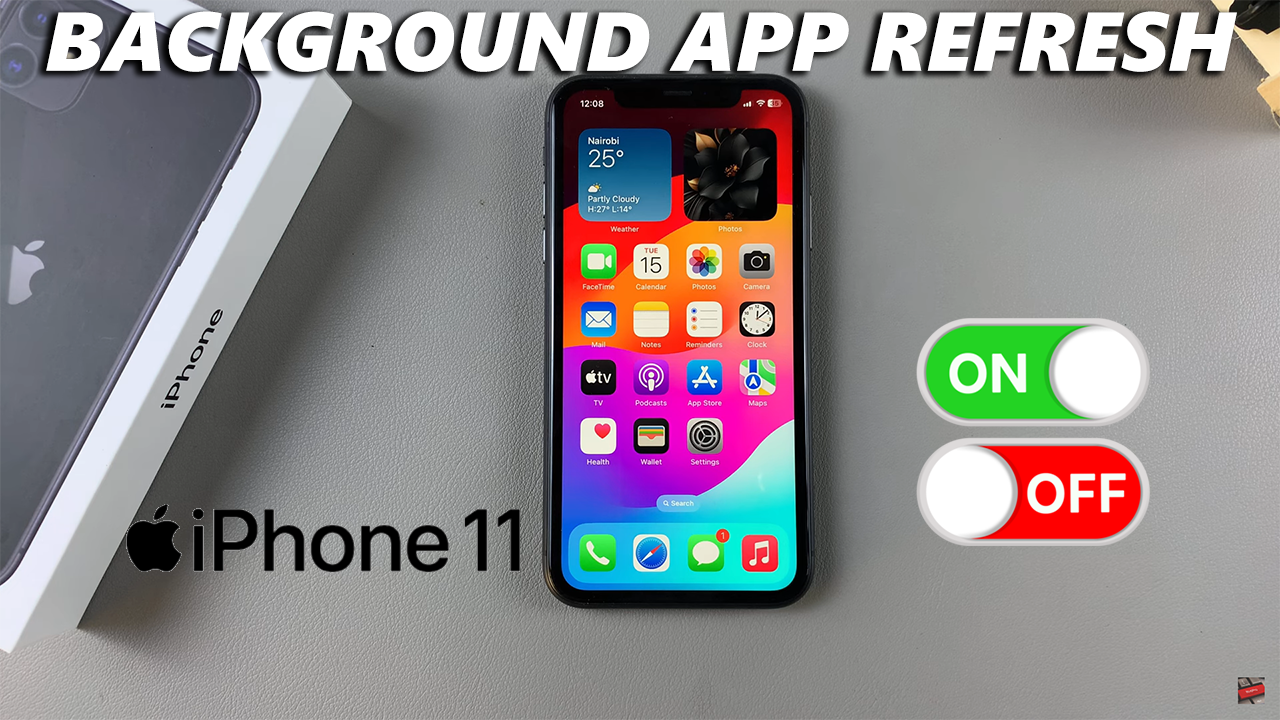 How To Enable/Disable Background App Refresh On iPhone 11