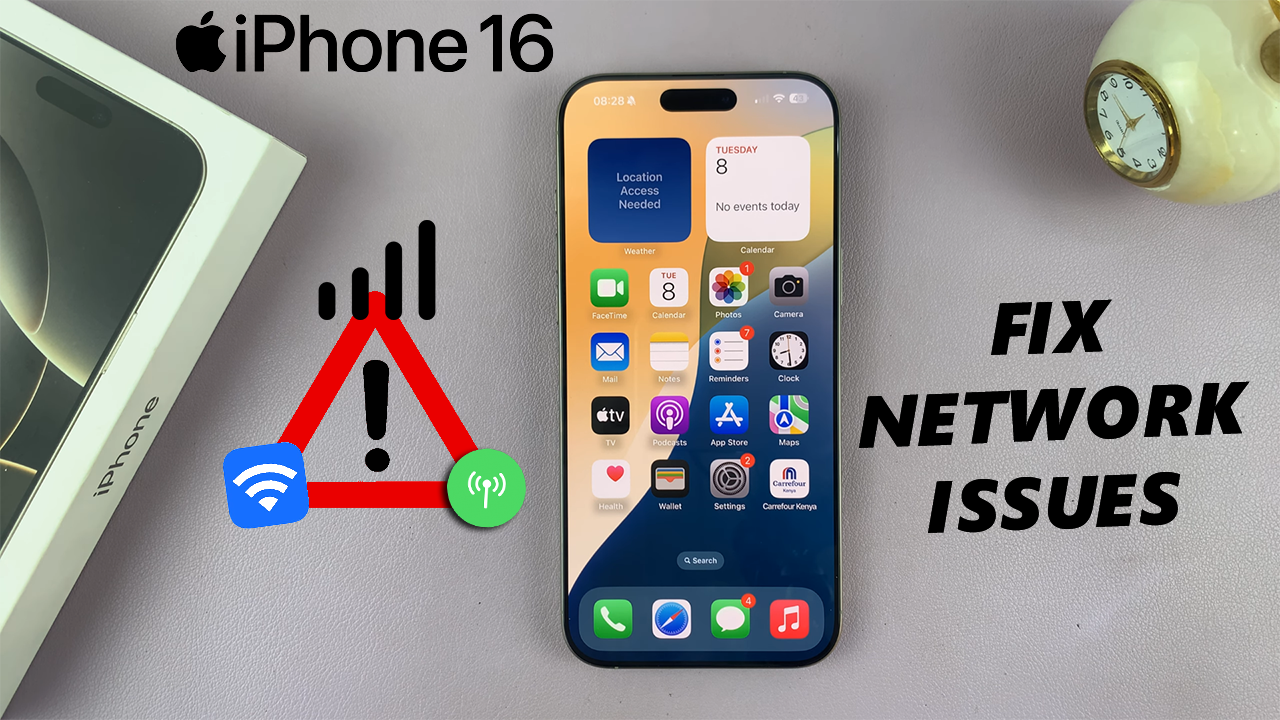How To FIX Network Connection Problems On iPhone 16