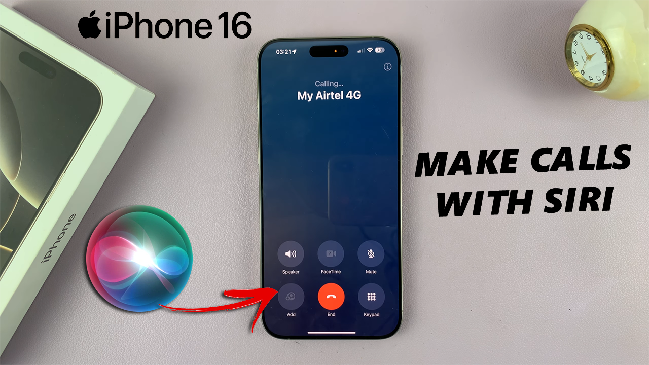 How To Make Phone Calls Using Siri On iPhone 16