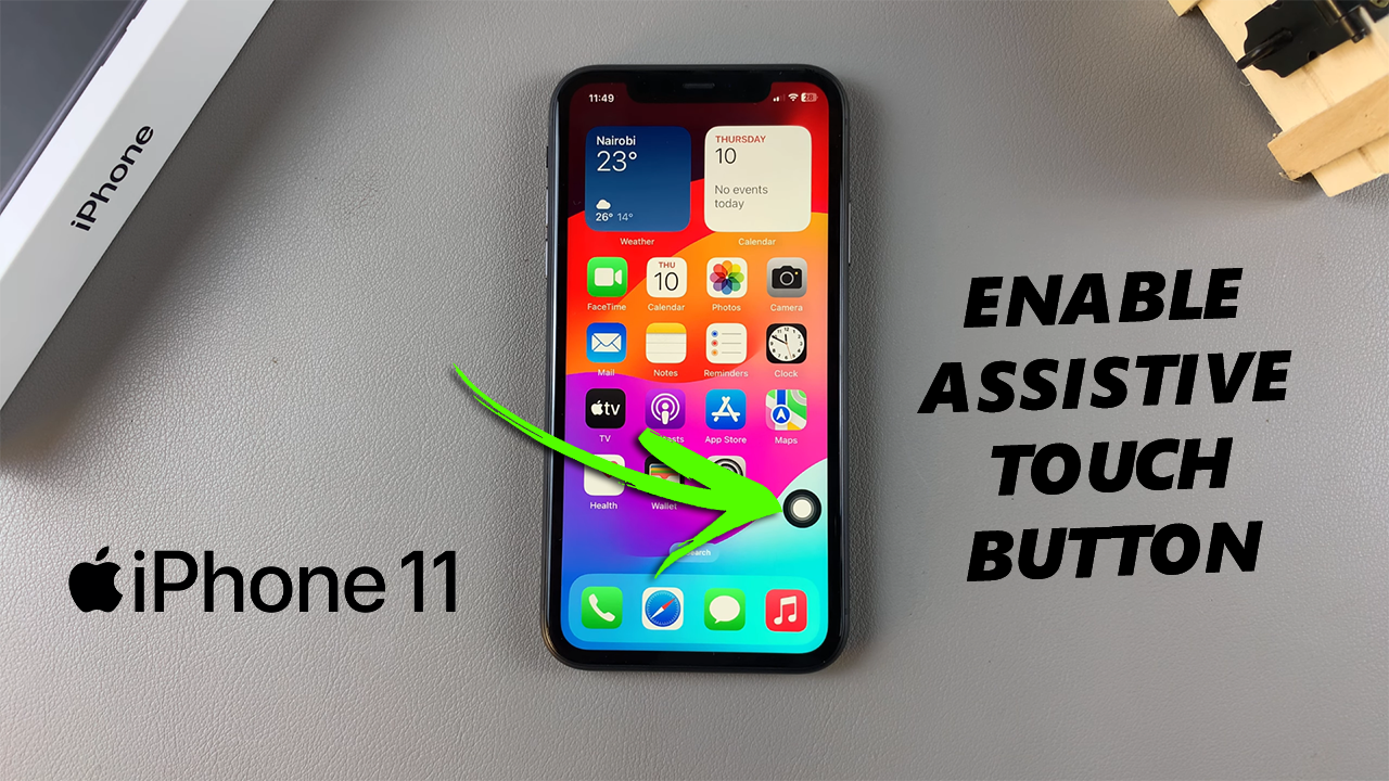 How To Turn ON Assistive Touch Button On iPhone 11