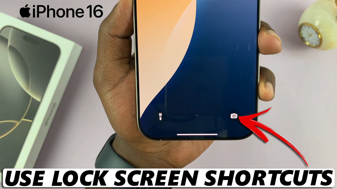 How To Use Lock Screen Shortcuts On iPhone 16