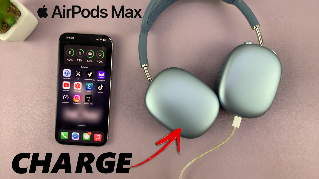 charging air pods max