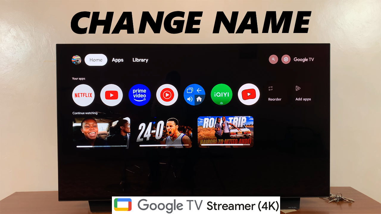 How To Rename Google TV Streamer