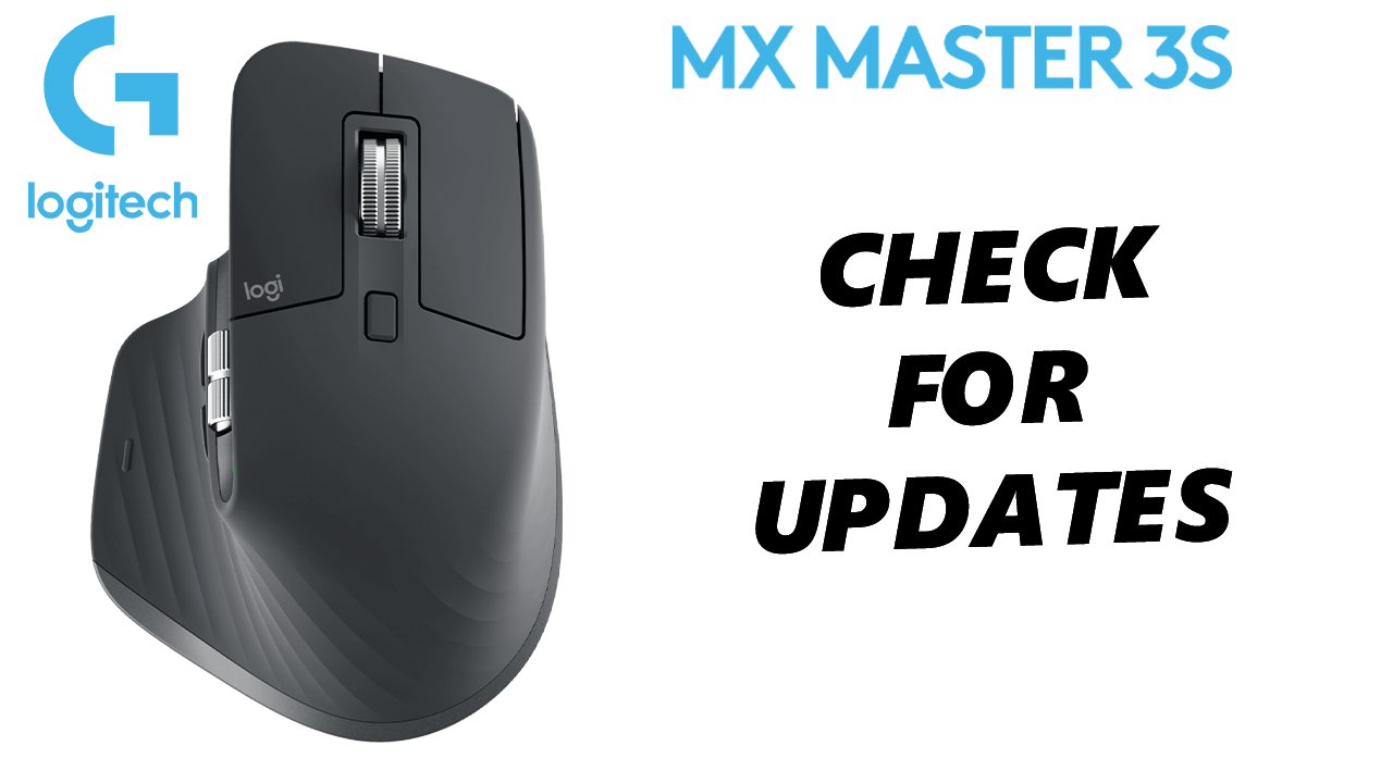 How To Check For Updates On MX Master 3S