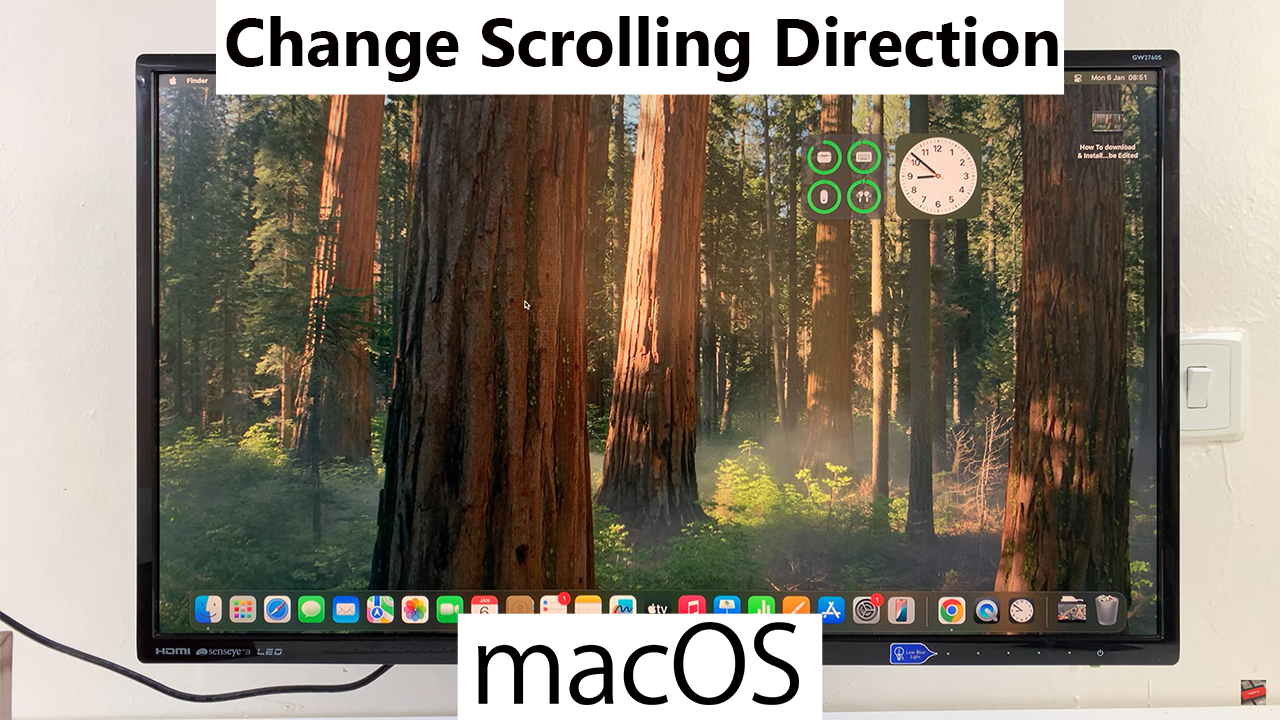 How To Change Scrolling Direction On Mac