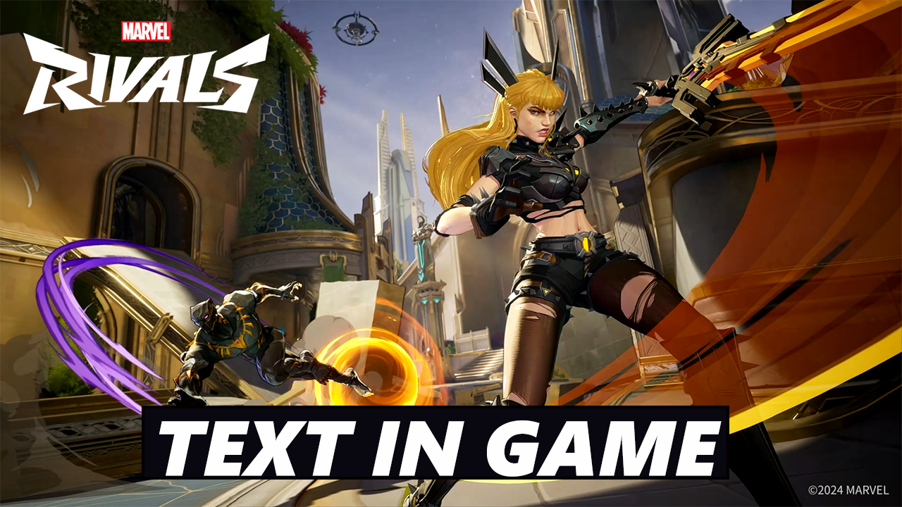 How To Text In Game In Marvel Rivals