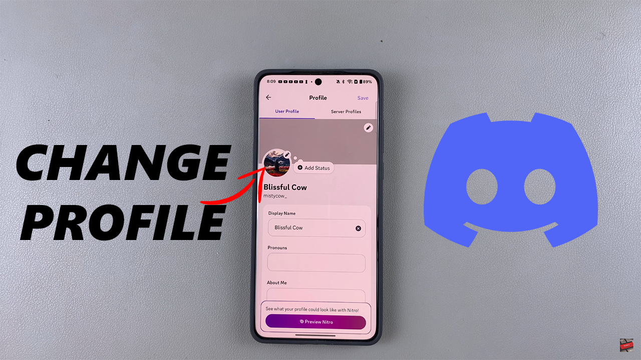 How To Change Profile Picture On Discord Mobile