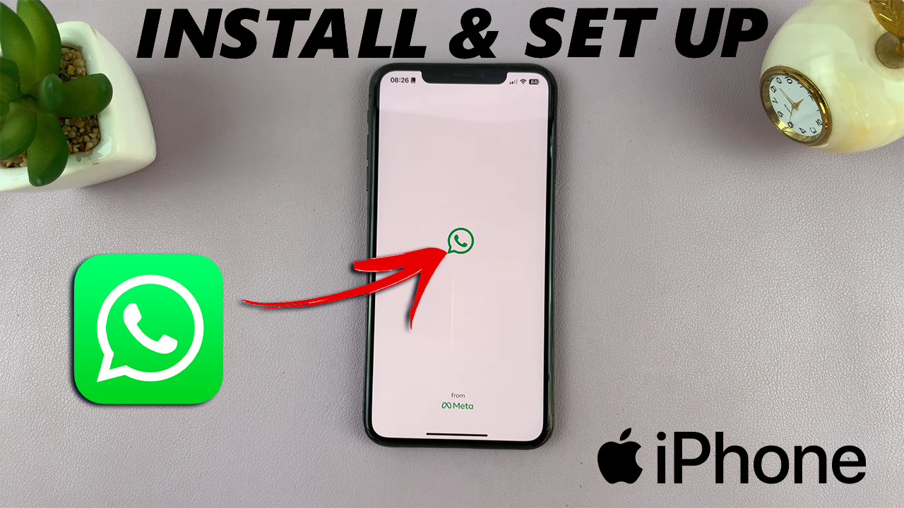 iPhoneにWhatsAppをインストールしてセットアップする方法