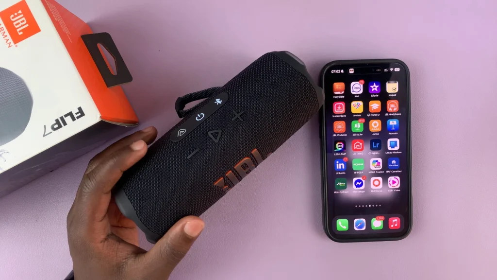 JBL Portable App On iPhone