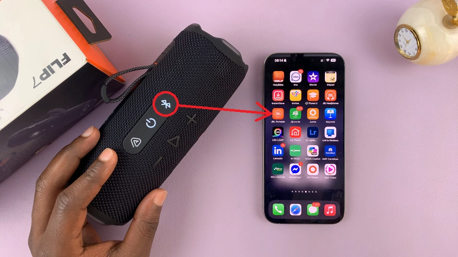 JBL Portable App On iPhone