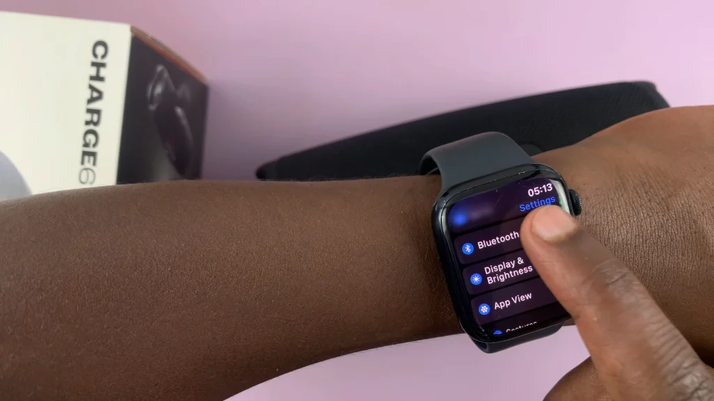 Turn ON Bluetooth On Apple Watch