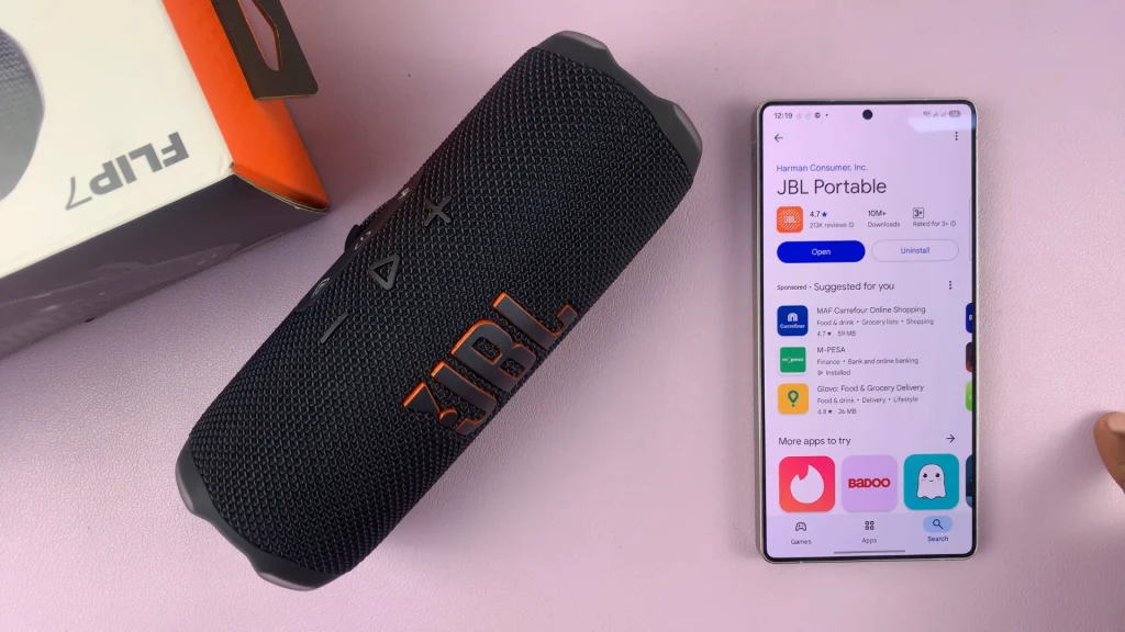 JBL Portable App