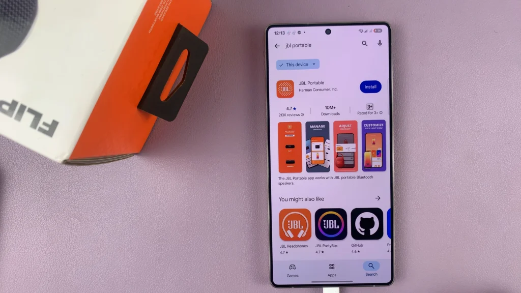 JBL Portable App On Google Play Store