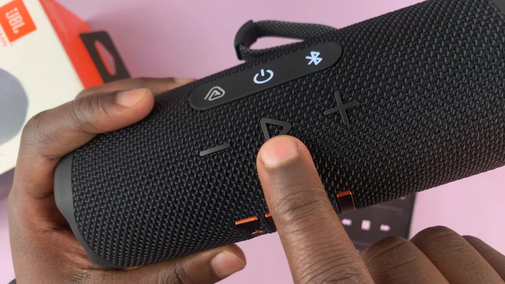JBL Flip 7 Play/Pause Button