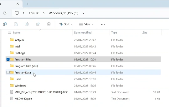 Program Data In Windows