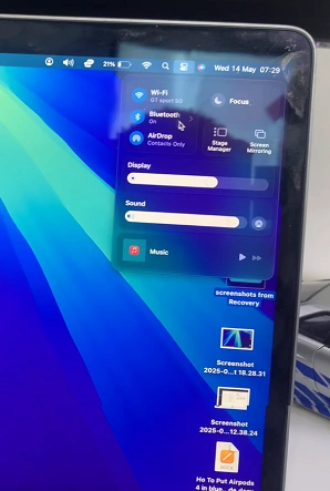 Quick Settings On Mac