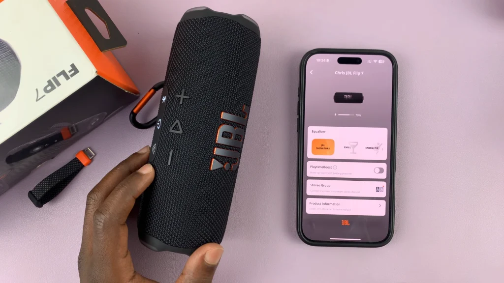 Equalizer On JBL Flip 7