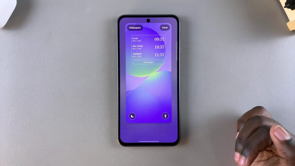 How To Add Widgets To Lock Screen Of Galaxy A36/A56/A26