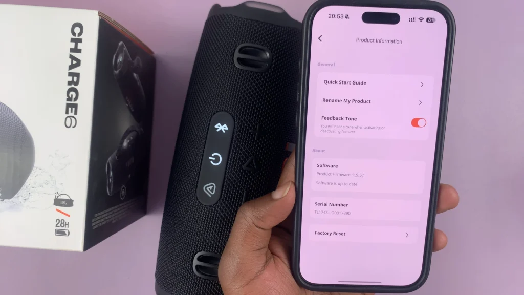 How To Mute ON & OFF Sounds On JBL Charge 6