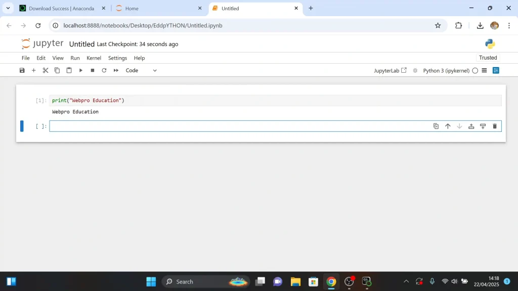 Jupyter Notebook Command