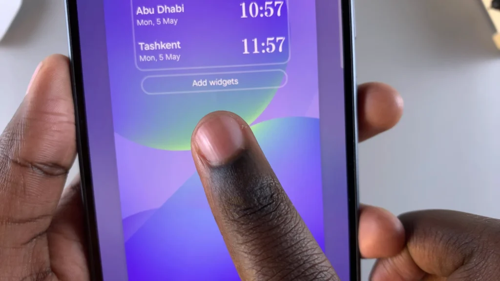 Add Widgets To Lock Screen Of Galaxy A36/A56/A26