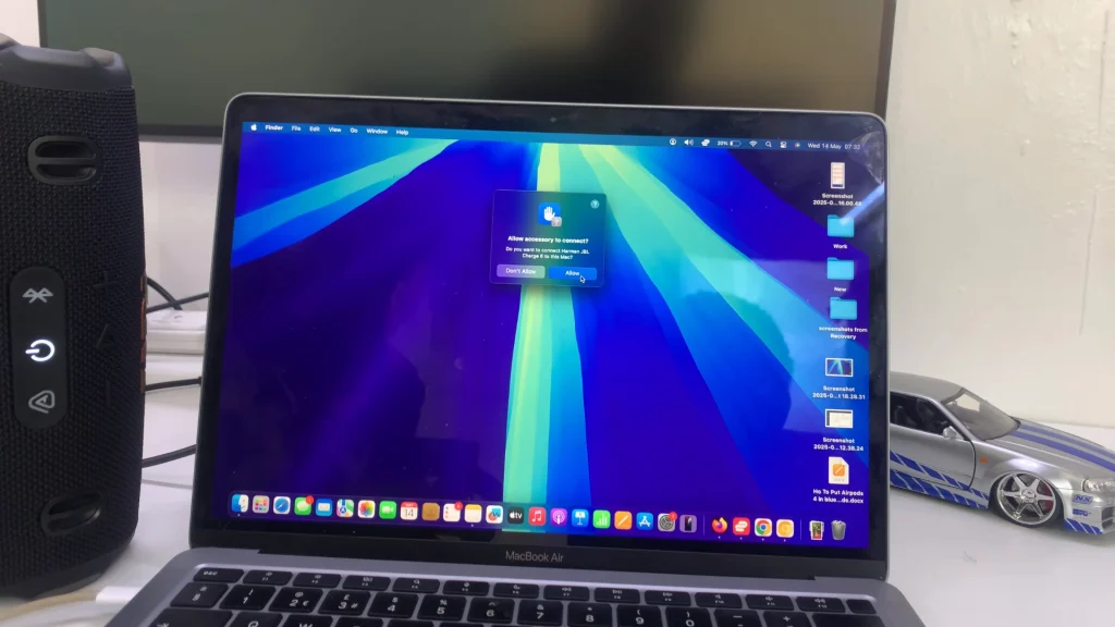 Connect JBL Charge 6 To MacBook via Cable