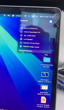 Bluetooth Settings On Mac