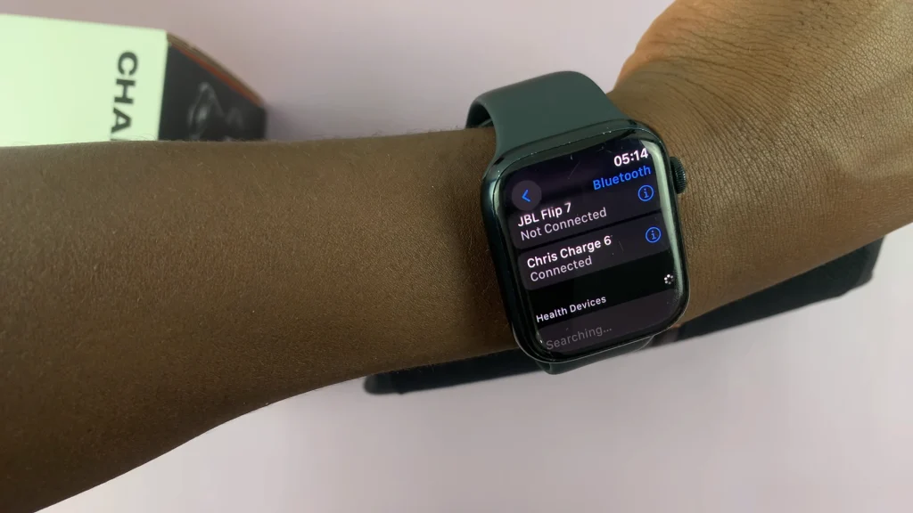 Connect JBL Charge 6 To Apple Watch