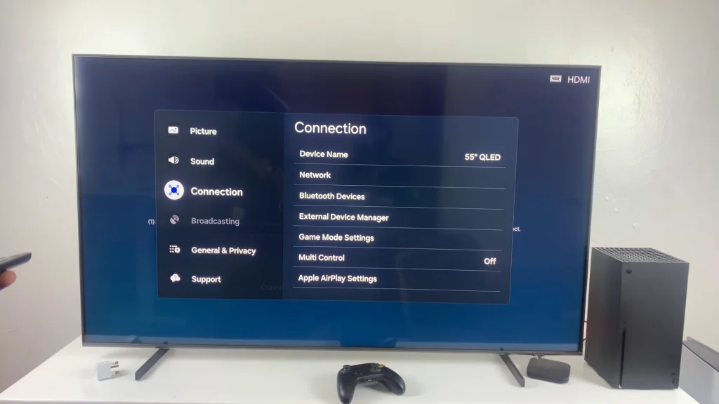 Connection Settings On Smart Tv