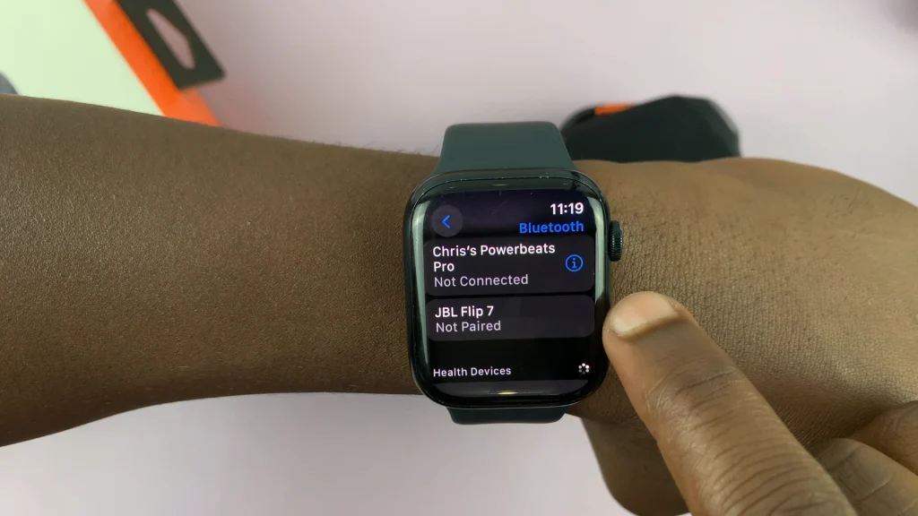 How To Connect JBL Flip 7 To Apple Watch