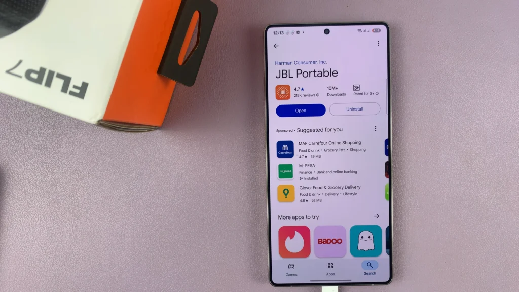 Install JBL Portable App On Android