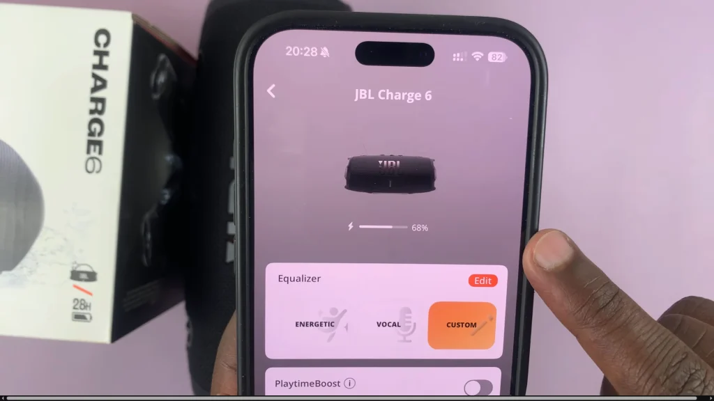 Check Battery Level On JBL Charge 6