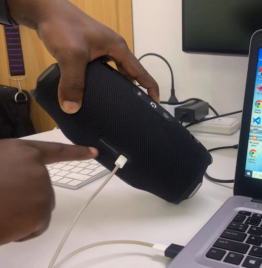 Connect JBL Charge 6 To Windows Laptop via Cable