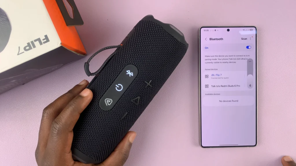 Connect JBL Flip 7 With Android Phone