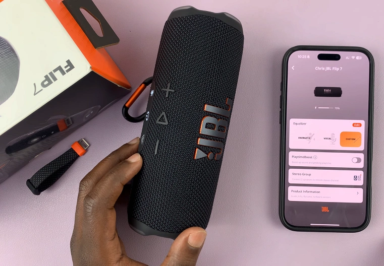 Custom Equalizer On JBL Flip 7