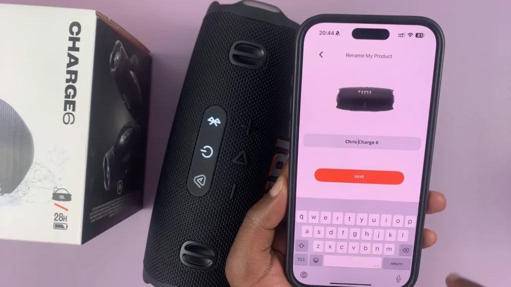 How To Change JBL Charge 6 Name