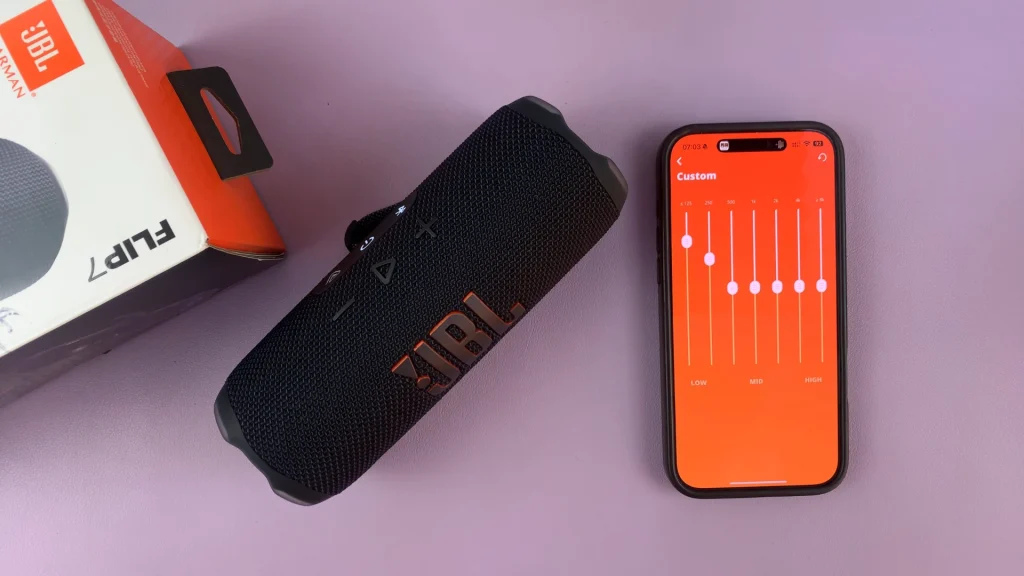 Adjust Bass On JBL Flip 7