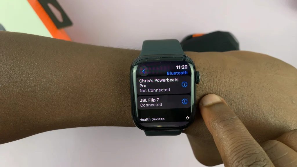 Connect JBL Flip 7 To Apple Watch