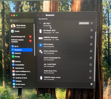 Connect JBL Flip 7 To Mac / MacBook via Bluetooth