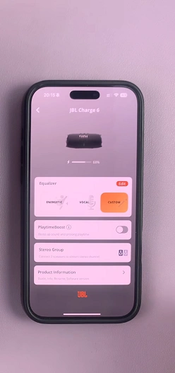 How To Use Equalizer On JBL Charge 6