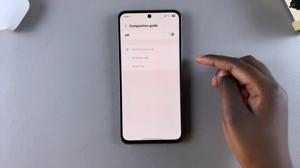 How To Stop Using Grid Lines In Camera App On Galaxy A36/A56/A26