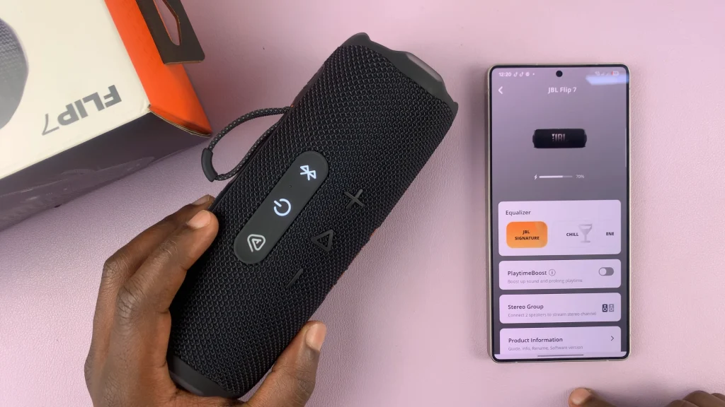 Set Up JBL Flip 7 With Android Phone