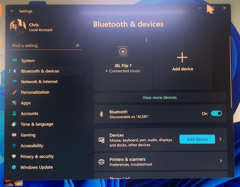 How To Pair & Connect JBL Flip 7 To Windows PC / Laptop