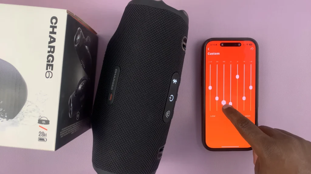 Use Equalizer On JBL Charge 6