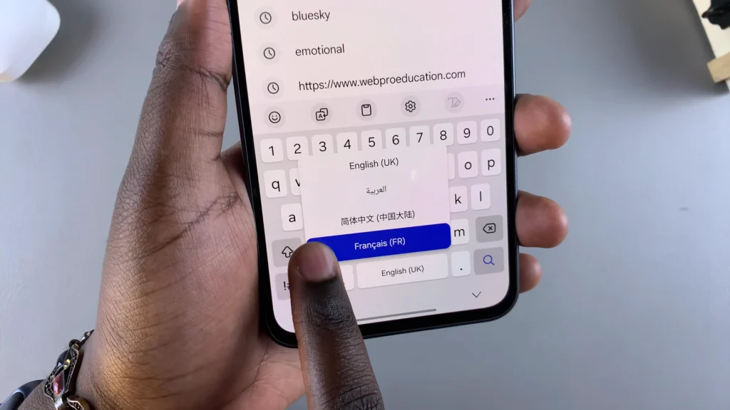 How To Switch Keyboard Language On Galaxy A36/A56/A26