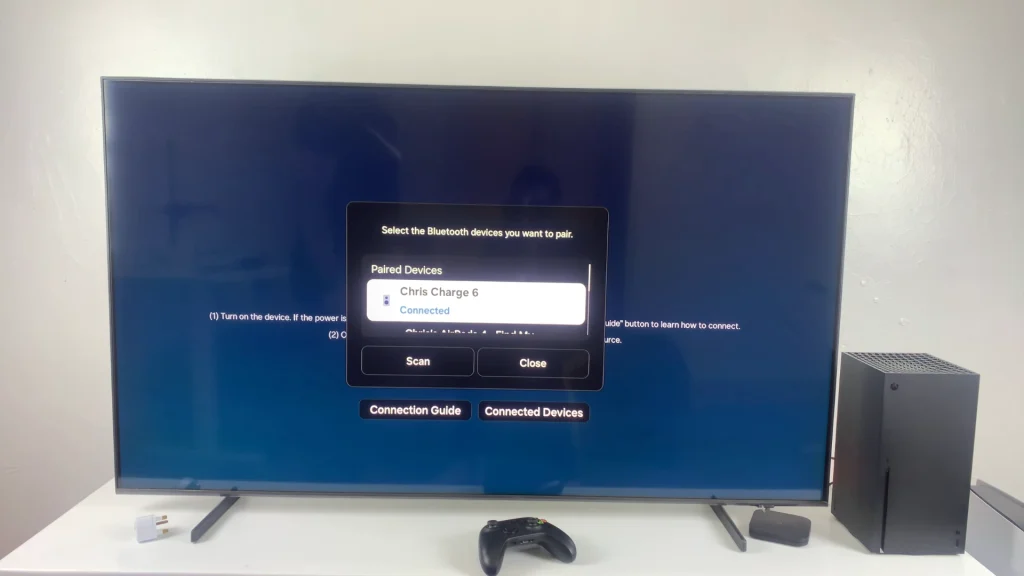 Connect JBL Charge 6 To Smart TV via Bluetooth